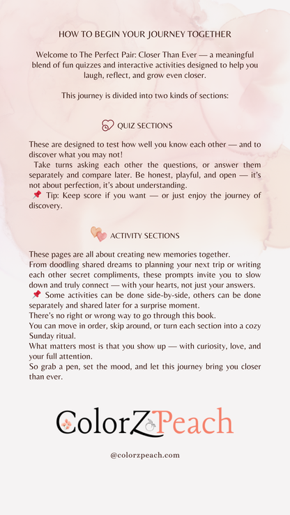 The Perfect Pair: Closer Than Ever